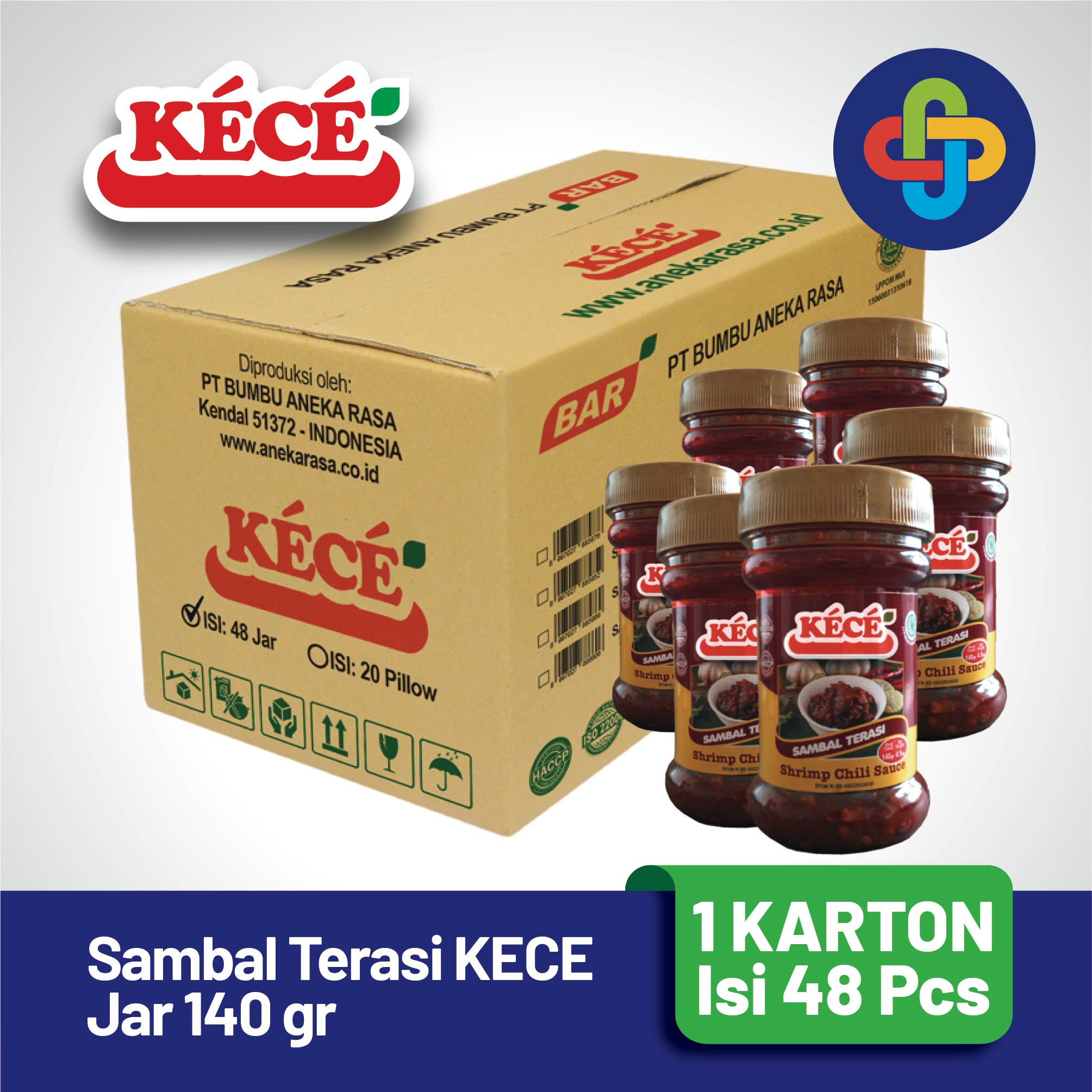 Sambal Terasi KECE Jar 140 gr